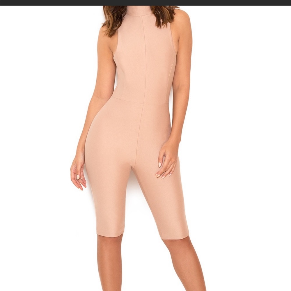 Knee length jumpsuit